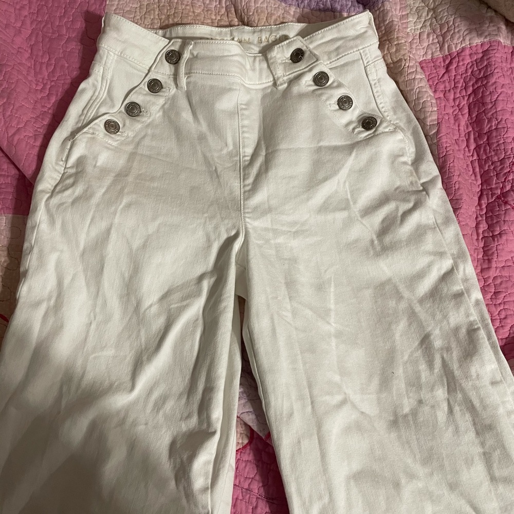 american eagle wide leg jeans